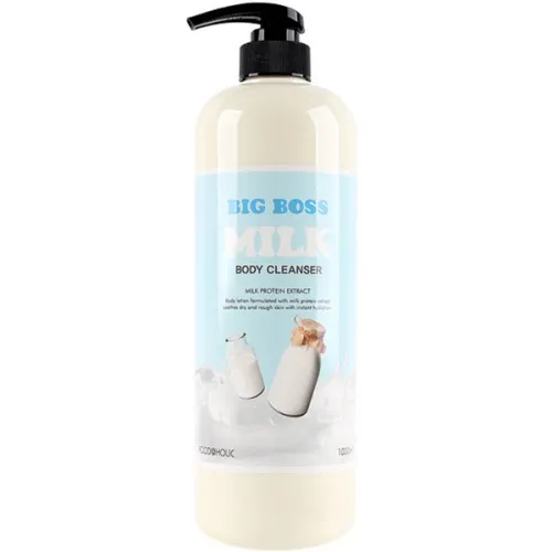 Гель для душа Food A Holic Big Boss Milk Body Cleanser с экстрактом молока, 1000 мл.