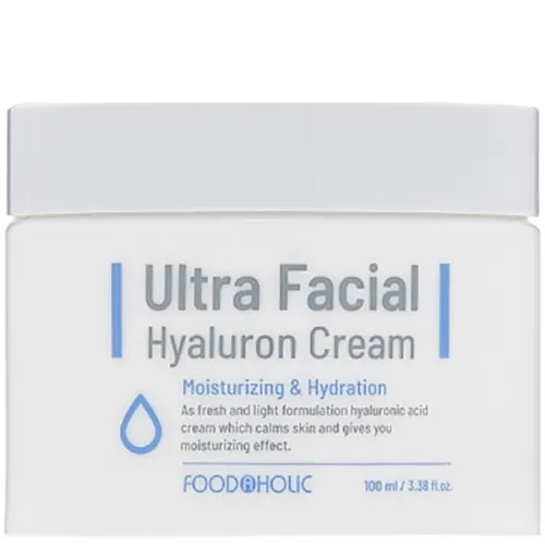 Антивозрастной крем для лица Food A Holic Ultra Facial Hyaluron Cream с гиалуроновой кислотой, 100 мл.