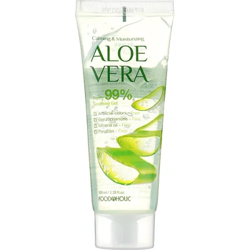 Многофункциональный гель для лица и тела Food A Holic Soothing Gel Aloe с алоэ вера, 100 мл.