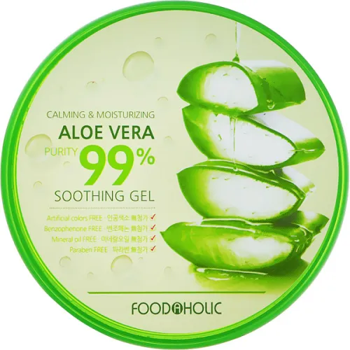 Многофункциональный гель для лица и тела Food A Holic Soothing Gel Aloe, 100 мл. - вид 2