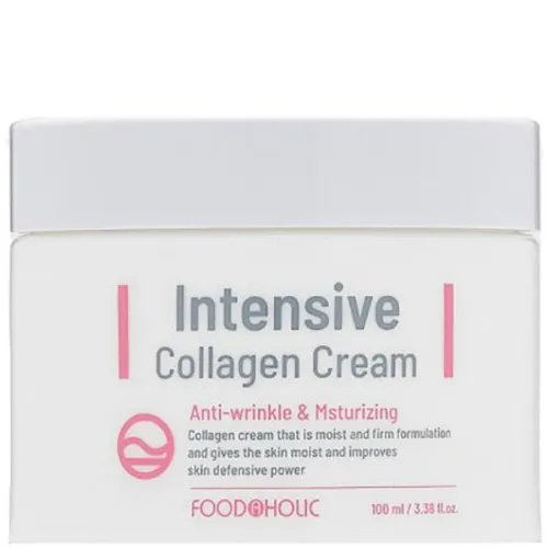 Антивозрастной крем для лица Food A Holic Intensive Collagen Cream с коллагеном, 100 мл.