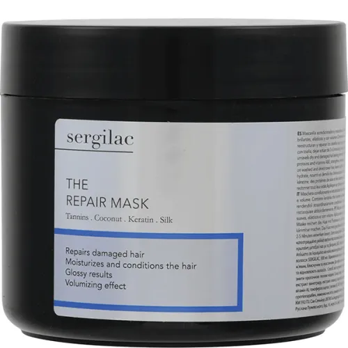 Маска для відновлення волосся Sergilac The Repair Mask, 500 мл.