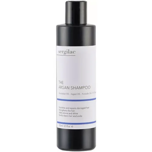 Шампунь для волосся Sergilac The Argan Shampoo з аргановою олією, 250 мл.