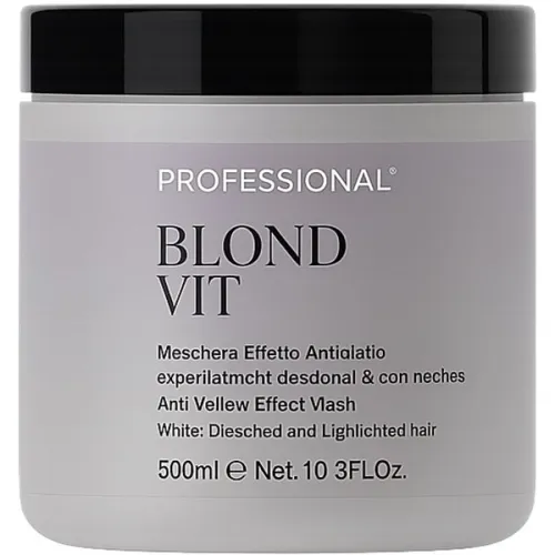 Маска для нейтрализации желтого пигмента Professional Silver Hair Mask, 500 мл.