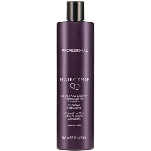 Крем-шампунь для відновлення волосся Professional Hairgenie Q10 Shampoo Cream, 300 мл.