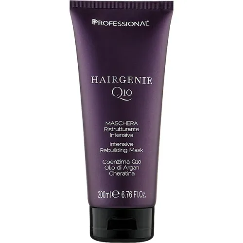 Маска для відновлення волосся Professional Hairgenie Q10 Hair Mask, 200 мл.