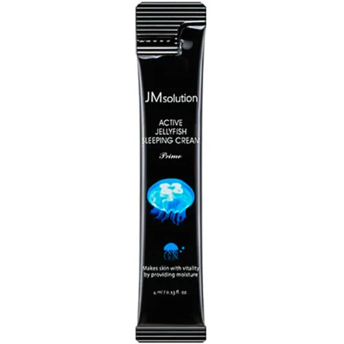 Нічний крем для обличчя JMsolution Active Jellyfish Sleeping Cream з екстрактом медузи, 4 мл.