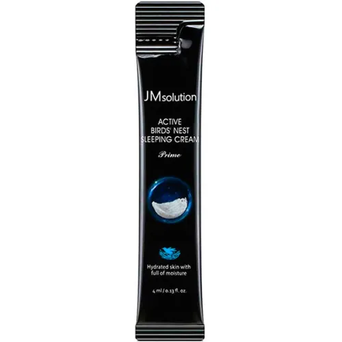 Нічний крем для обличчя JMsolution Active Bird’s Nest Sleeping Cream з екстрактом ластівчиного гнізда, 4 мл.