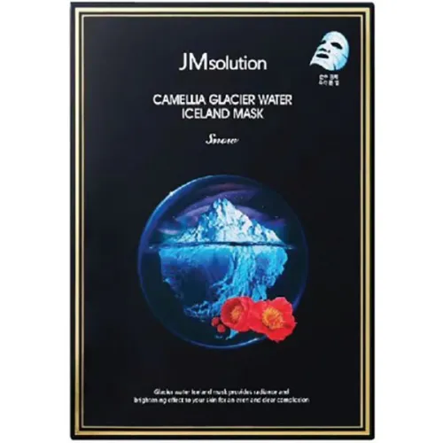 Тканевая маска для лица JMsolution Camellia Glacier Water Iceland Mask Snow, 30 мл. - вид 2