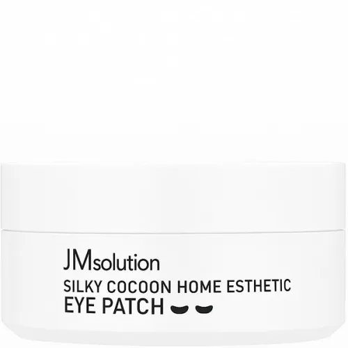 Гидрогелевые патчи для глаз JMsolution Silky Cocoon Home Esthetic Eye Patch с протеинами шелкопряда и жемчугом