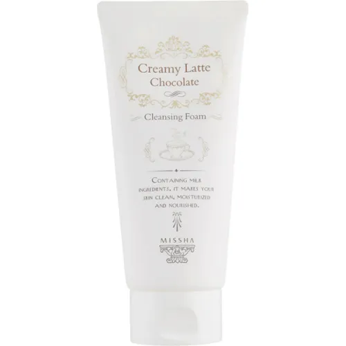 Пенка для умывания Missha Creamy Latte Cleansing Foam Chocolate с экстрактом шоколада, 172 мл.
