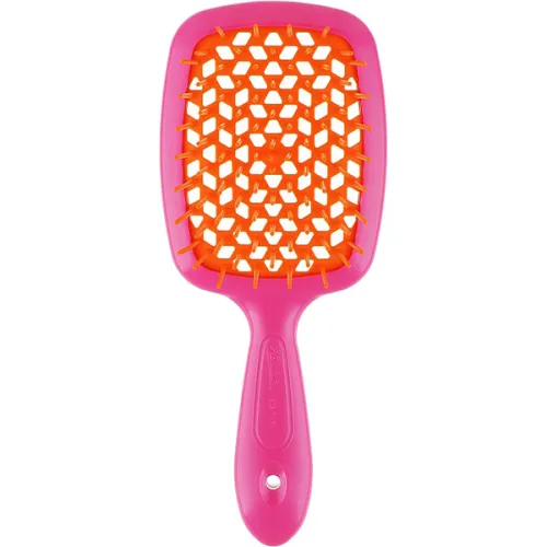 Щітка для волосся «рожева Janeke Superbrush The Original Pink & Orange з помаранчевим»