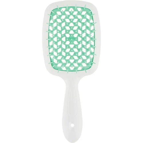 Щітка для волосся «біла Janeke Superbrush The Original White & Mint з м’ятним»