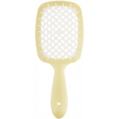 Щітка для волосся «жовта Janeke Superbrush Small Yellow & White 94SP234GIA з білим»