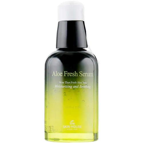 Увлажняющая и успокаивающая сыворотка для лица The Skin House Aloe Fresh Serum с алое, 50 мл.