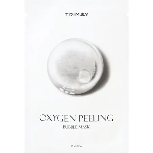Очищающая кислородная тканевая маска для лица Trimay Oxygen Peeling Bubble Mask, 25 г.