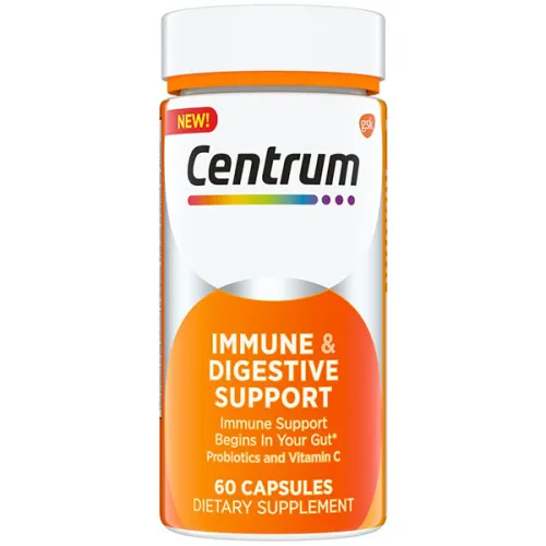 Пищевая добавка для поддержки иммунитета и пищеварения Centrum Immune & Digestive Support