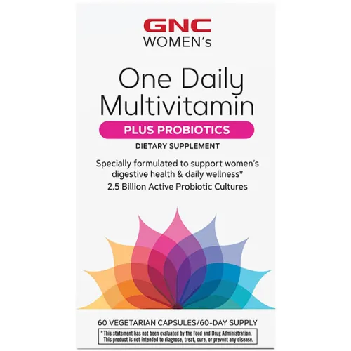 Мультивитаминный комплекс для женщин «пробиотик» GNC Women’s One Daily Multivitamin Plus Probiotic