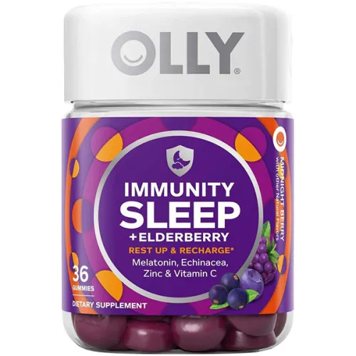 Жевательный комплекс для сна и иммунитета OLLY Sleep + Ederberry