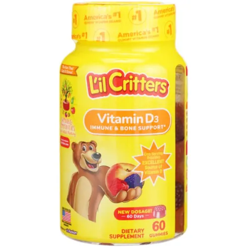 Жевательный витамин D3 для детей Vitafusion L’il Critters Vitamin D3
