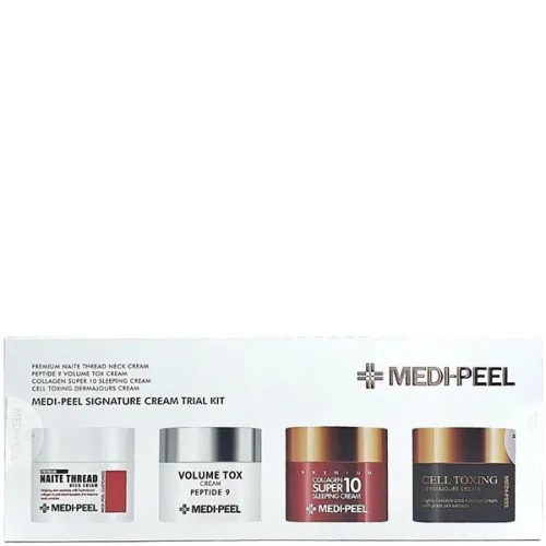 Набір для обличчя та шиї Medi Peel Signature Cream Trial Kit, 4 шт. х 10 г.