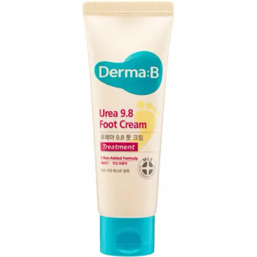 Інтенсивно-зволожуючий крем для ніг Derma-B Urea 9.8 Foot Cream, 80 мл.