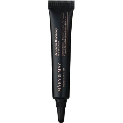 Інтенсивний крем для обличчя Mary & May Idebenone Blackberry Intensive Cream з ідебеноном та ожиною, 12 г.