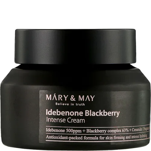 Інтенсивний крем для обличчя Mary & May Idebenone Blackberry Intensive Cream, 12 г. - вигляд 2