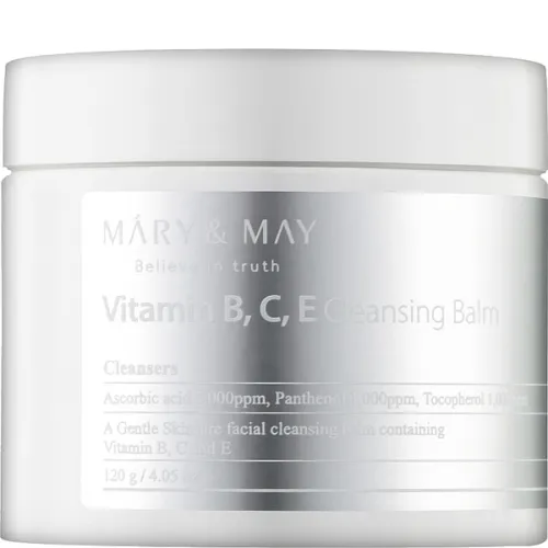 Очищуючий бальзам для обличчя Mary & May Vitamin B C E Cleansing Balm з вітамінами B C E, 120 г.