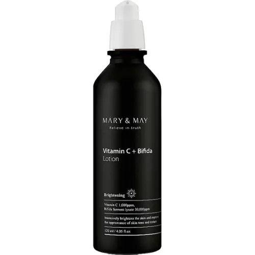Лосьйон для обличчя Mary & May Vitamin C Bifida Lotion з біфідобактеріями та вітаміном C, 120 мл.