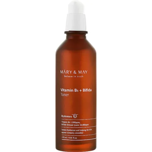 Тонер для обличчя Mary & May Vitamin B5 Bifida Toner з біфідобактеріями та вітаміном B5, 120 мл.