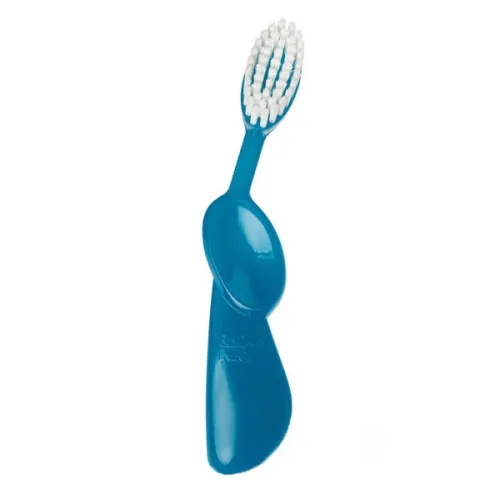 Детская зубная щетка «сине-белая» Radius Kidz Toothbrush Right Hand Blue
