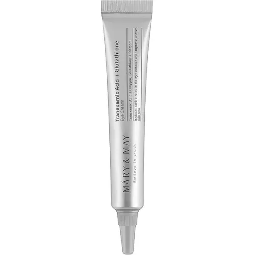 Крем для глаз Mary & May Tranexamic Acid+Glutathione Eye Cream с глутатионом и транексамовой кислотой, 12 мл.