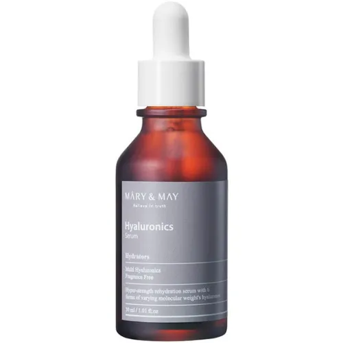 Сироватка для обличчя Mary & May Hyaluronics Serum з низькомолекулярною гіалуроновою кислотою, 30 мл.