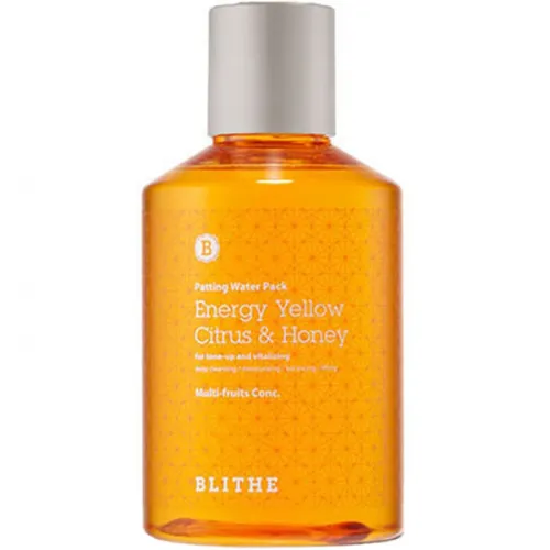 Витаминная сплэш-маска для сияния кожи лица Blithe Energy Yellow Citrus & Honey Splash Mask, 150 мл.