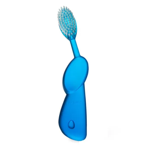 Зубная щетка для левши «сине-белая» Radius Original Toothbrush Left Hand Blue