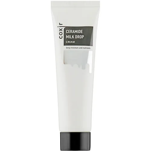 Глубокоувлажняющий крем для лица Coxir Ceramide Milk Drop Cream с керамидами, 50 мл.
