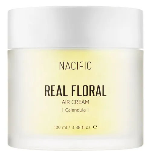 Гель-крем Nacific Real Floral Air Cream Calendula с лепестками календулы, 100 мл.
