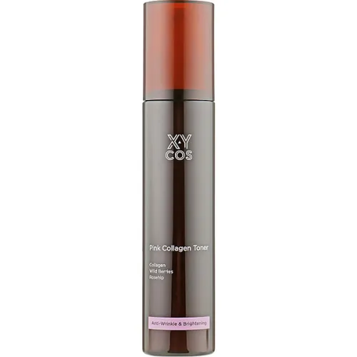 Увлажняющий тонер для лица XYCos Pink Collagen Toner с коллагеном, 120 мл.