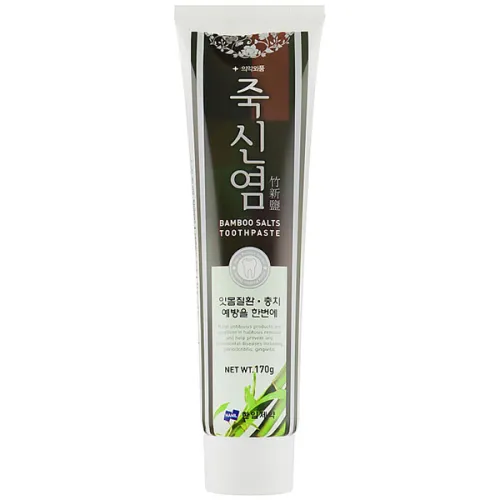 Зубна паста Hanil Bamboo Salts Toothpaste з екстрактом бамбукової солі, 170 г.