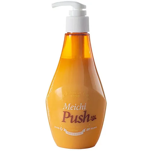 Зубна паста Hanil Meichi Push Lemon Mint Toothpaste з дозатором «лимонна м’ята», 300 мл.