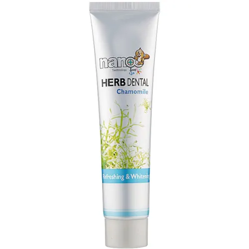 Зубна паста Hanil Nano Herb Dental Chamomile Toothpaste з екстрактом ромашки, 160 г.
