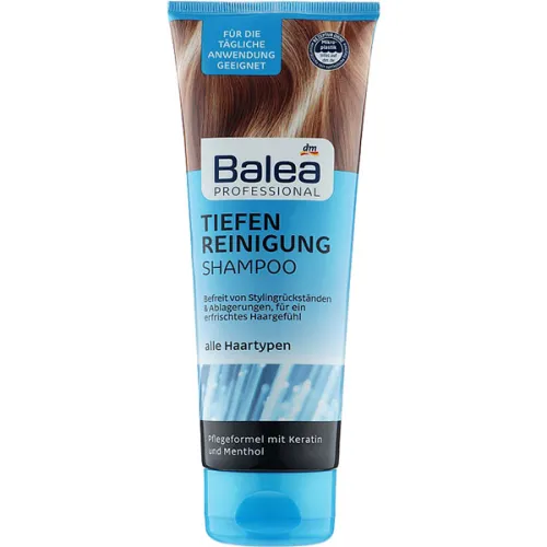 Шампунь для волосся «глибоке чищення» Balea Deep Cleansing Shampoo, 250 мл.