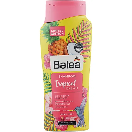 Шампунь для волосся «тропічна мрія» Balea Tropical Dream Shampoo, 300 мл.