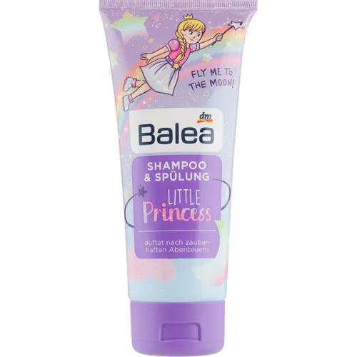 Шампунь-кондиціонер для дітей «маленька принцеса» Balea Kids Shampoo & Conditioner Little Princess, 200 мл.