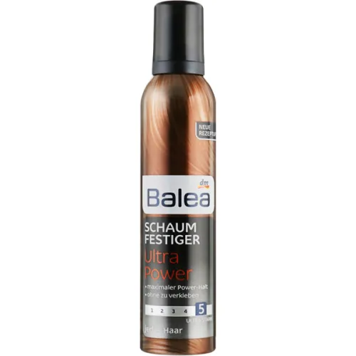 Мус для укладання волосся екстрасильної фіксації Balea Hair Mousse Ultra Power, 250 мл.