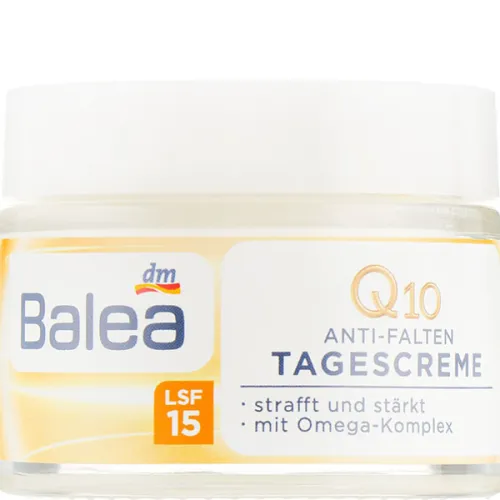 Денний крем проти зморшок Balea Q10 Anti-Wrinkle Day Cream із комплексом Q10, 50 мл.