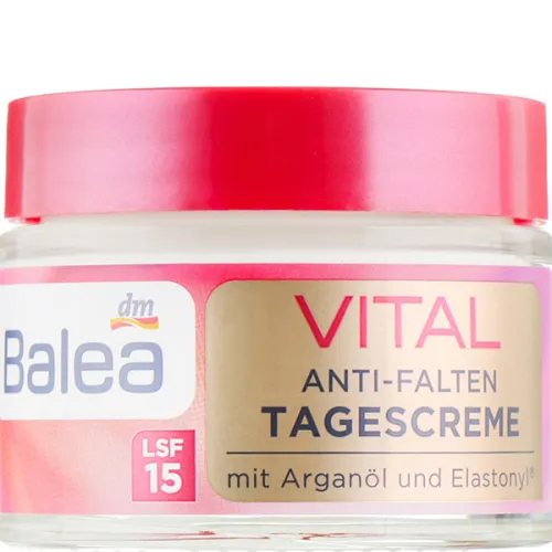 Денний крем проти зморшок Balea Vital Anti-Wrinkle Day Cream, 50 мл.