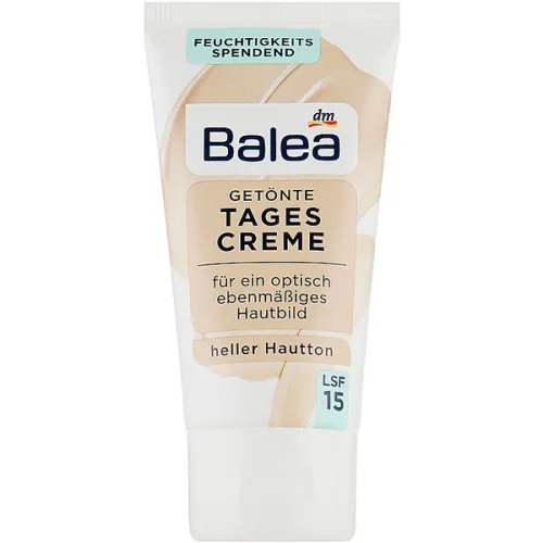 Дневной BB-крем для лица Balea BB Tinted Day Cream SPF15, 50 мл.