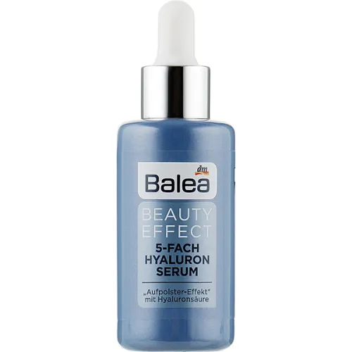 Сироватка для обличчя Balea Beauty Effect 5-Fach Hyaluron Serum з гіалуроновою кислотою, 30 мл.